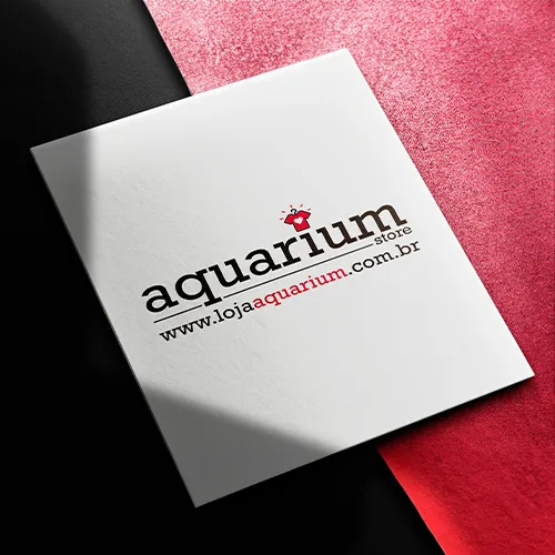 Case de marketing digital - Logotipo - Aquarium - OxBrand