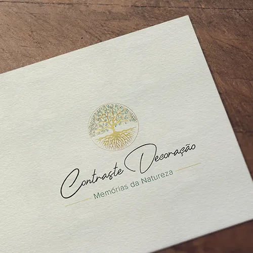 Case de marketing digital - Logotipo - Contraste Decoração - OxBrand