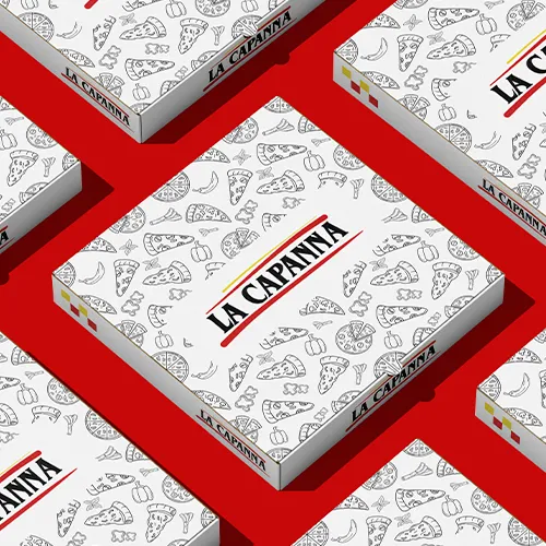 Case de marketing digital - Logotipo - La Capanna - OxBrand